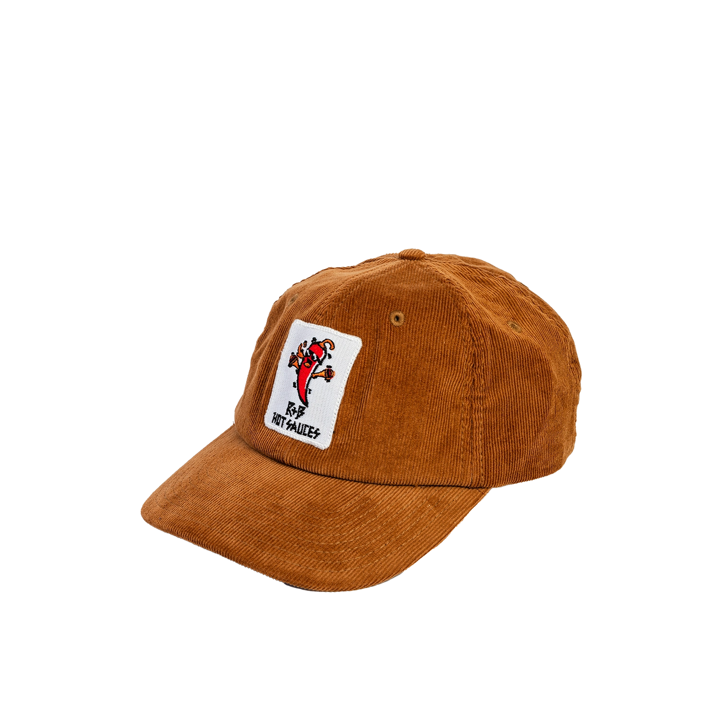 Rattlin Bones Caravan Cord Patch Cap - Brown