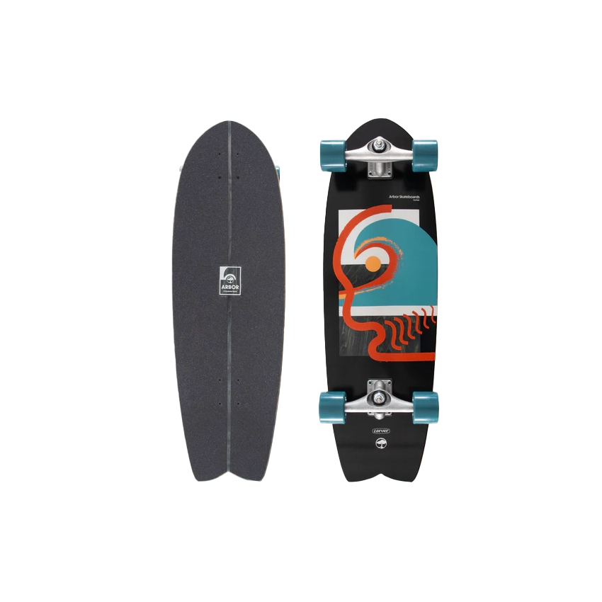Arbor CX Fat Fish 32in Surfskate Complete