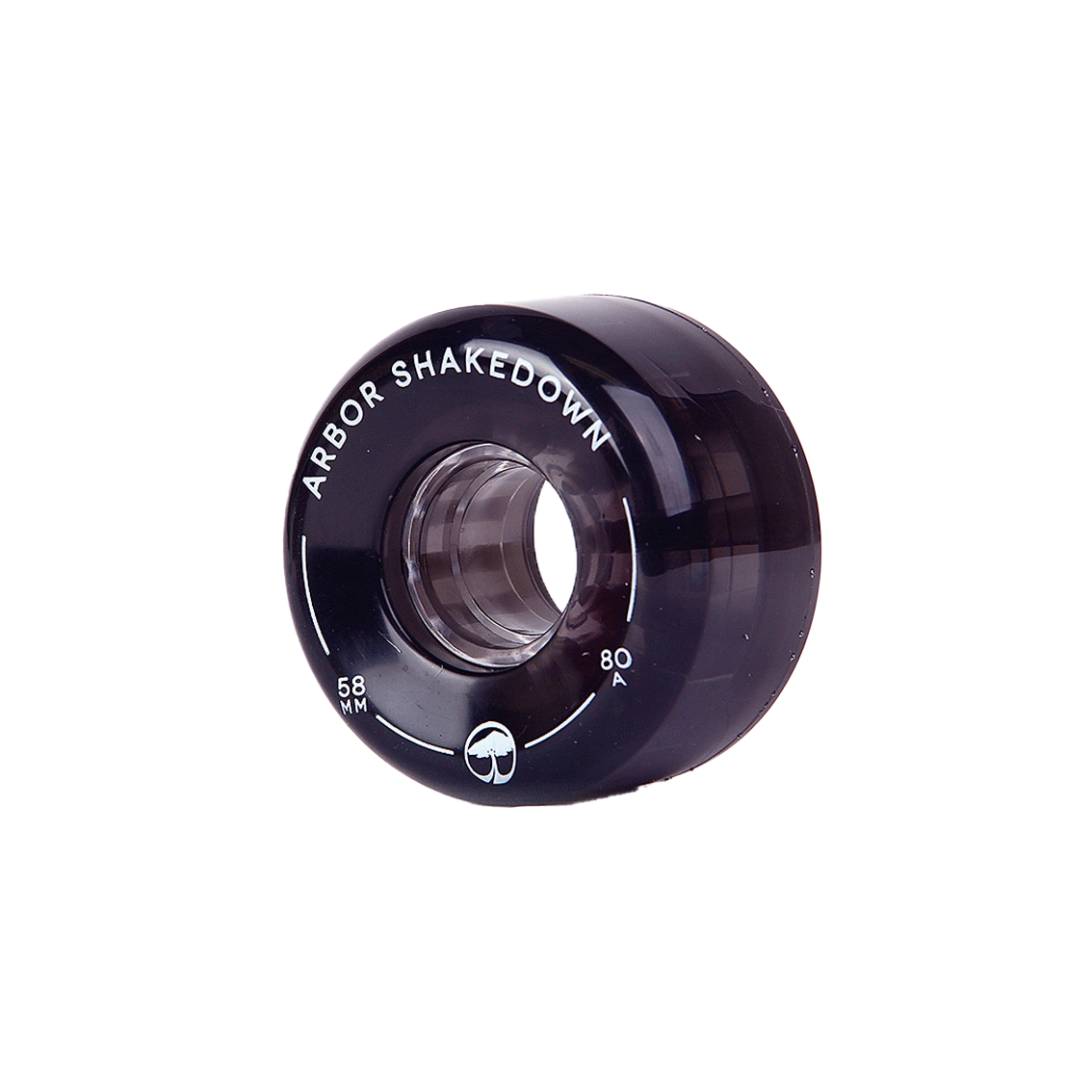 Arbor Shakedown 80a 58mm Ghost Black Wheels