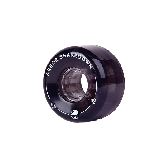 Arbor Shakedown 80a 58mm Ghost Black Wheels