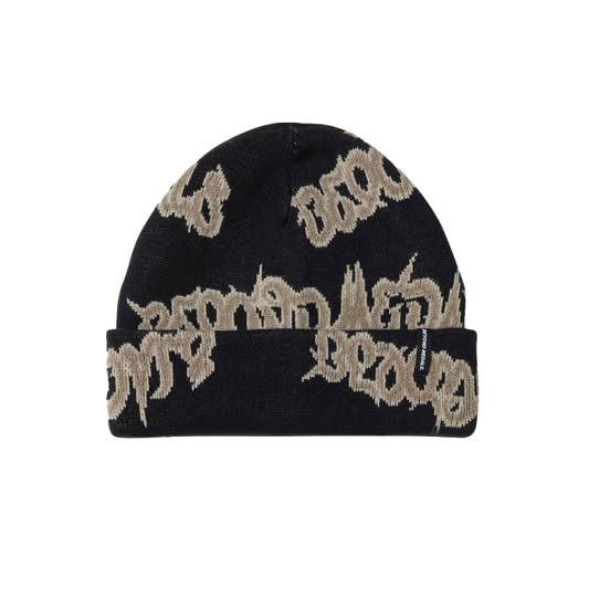 Beyond Medals 90s Spike Beanie - Black