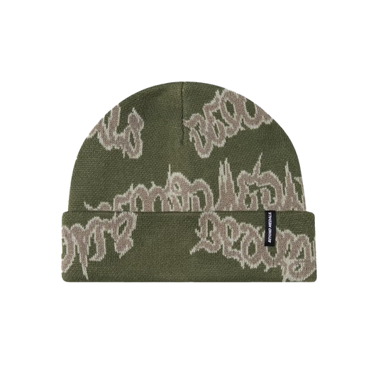Beyond Medals 90s Spike Beanie - Green