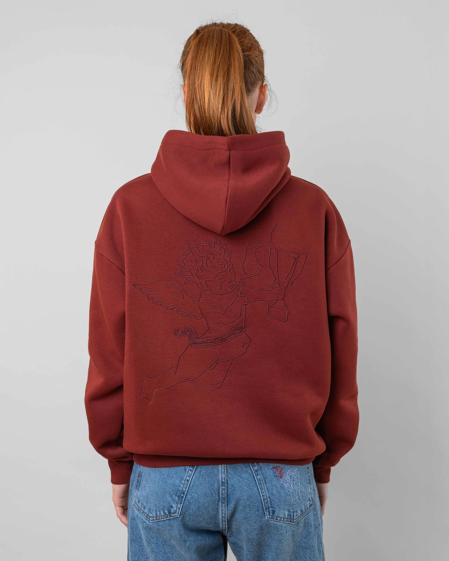 Beyond Medals Angel Hoodie 2.0 - Red