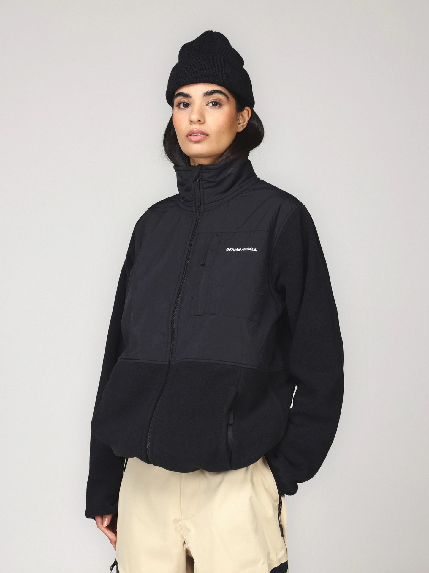 Beyond Medals Fleece Jacket - Black