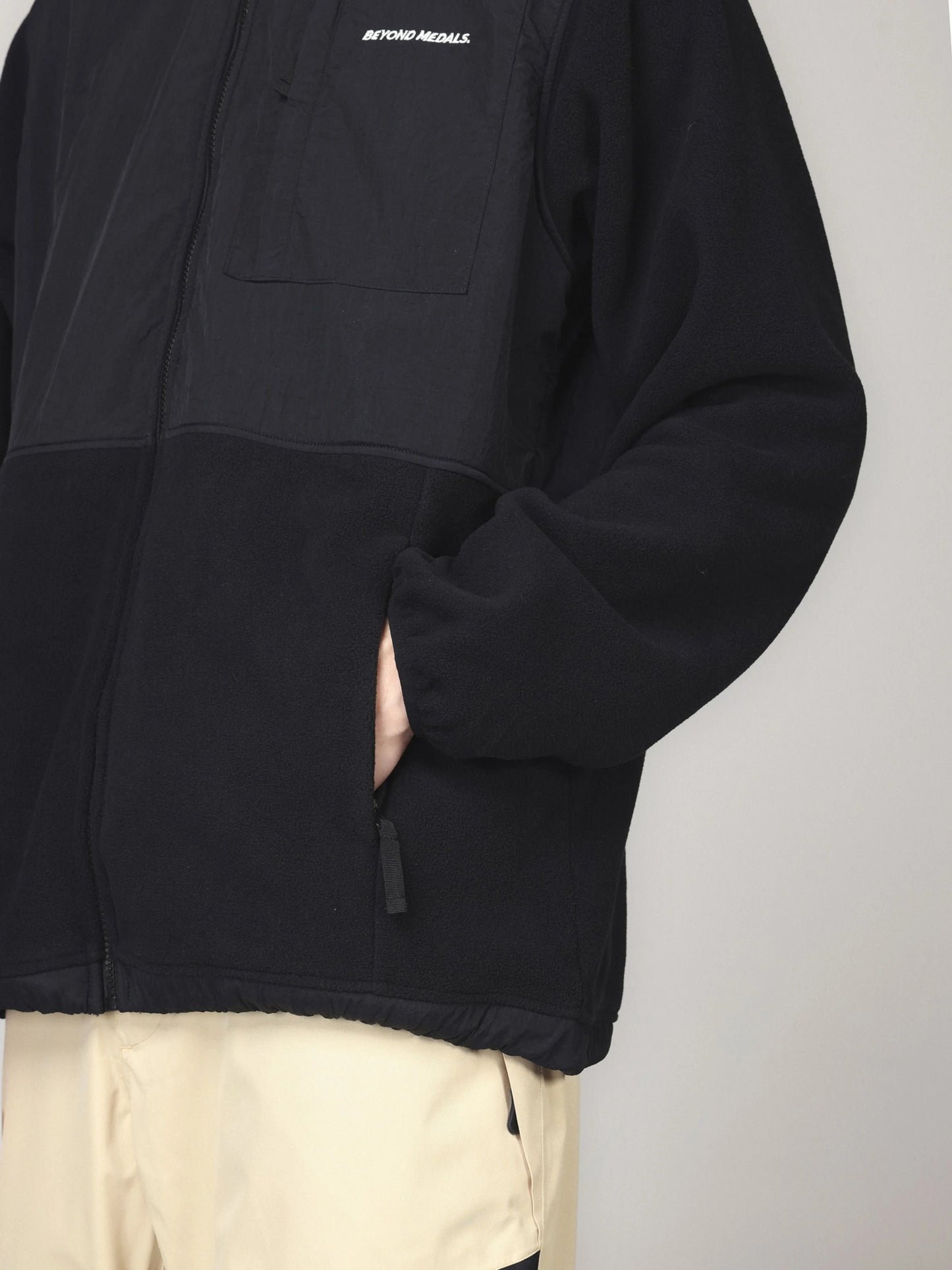 Beyond Medals Fleece Jacket - Black