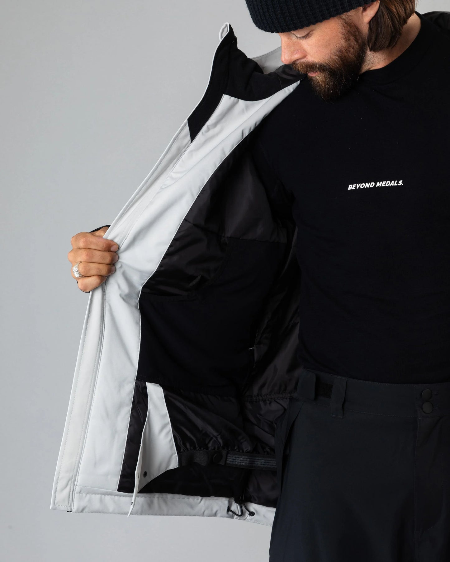Beyond Medals Fullzip Jacket 2L 2025 - Grey