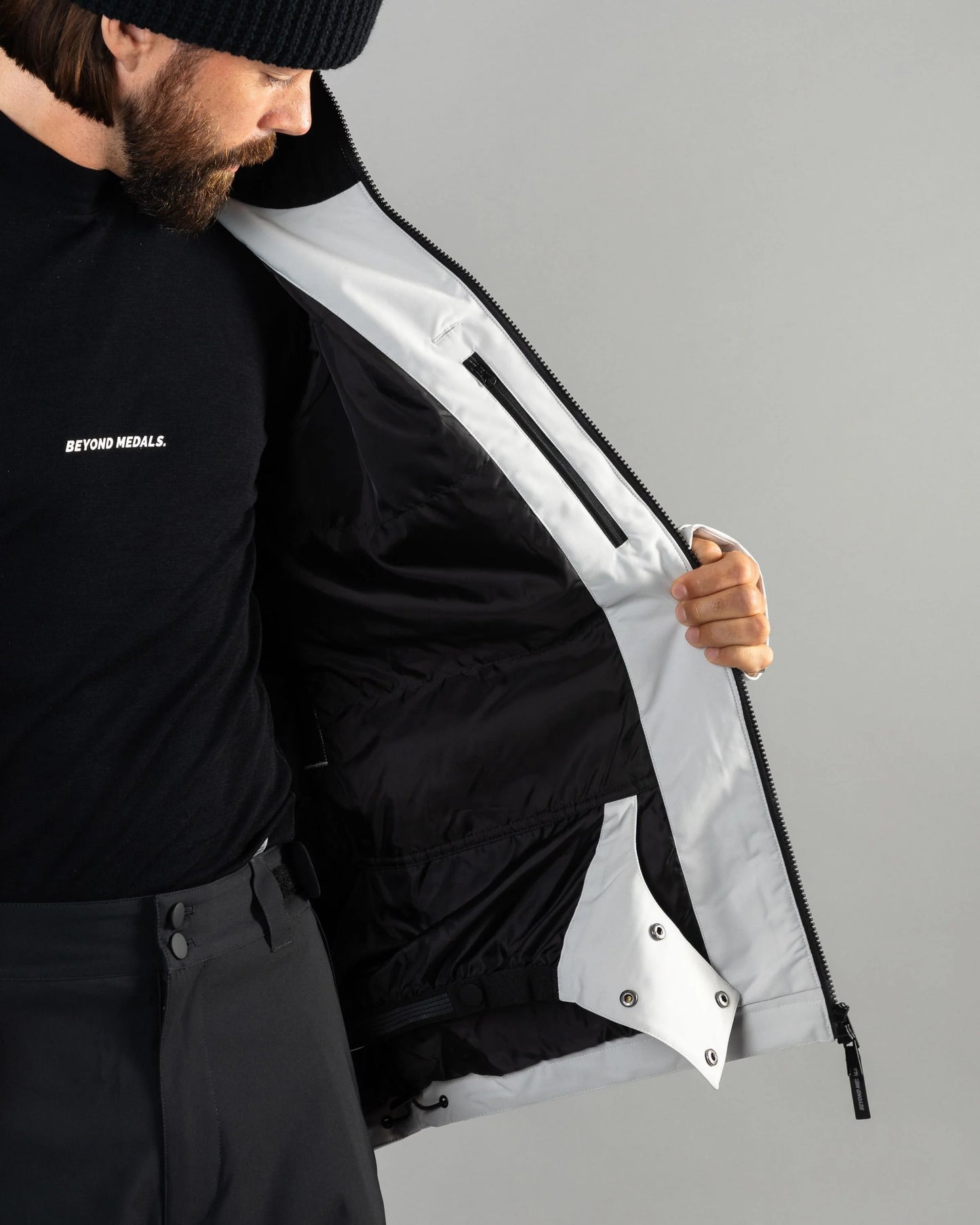 Beyond Medals Fullzip Jacket 2L 2025 - Grey