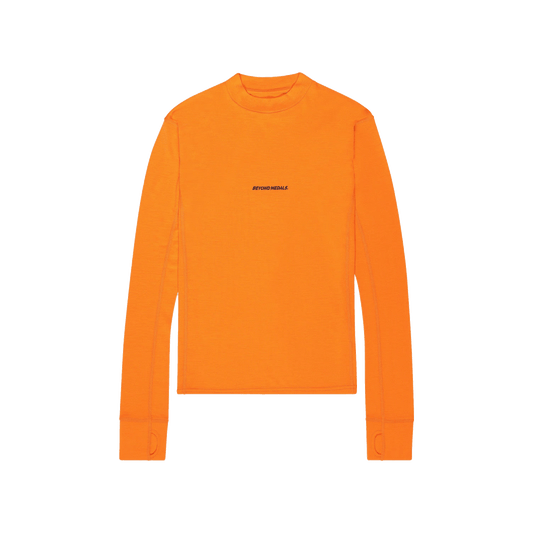 Beyond Medals Merino Baselayer Top - Orange
