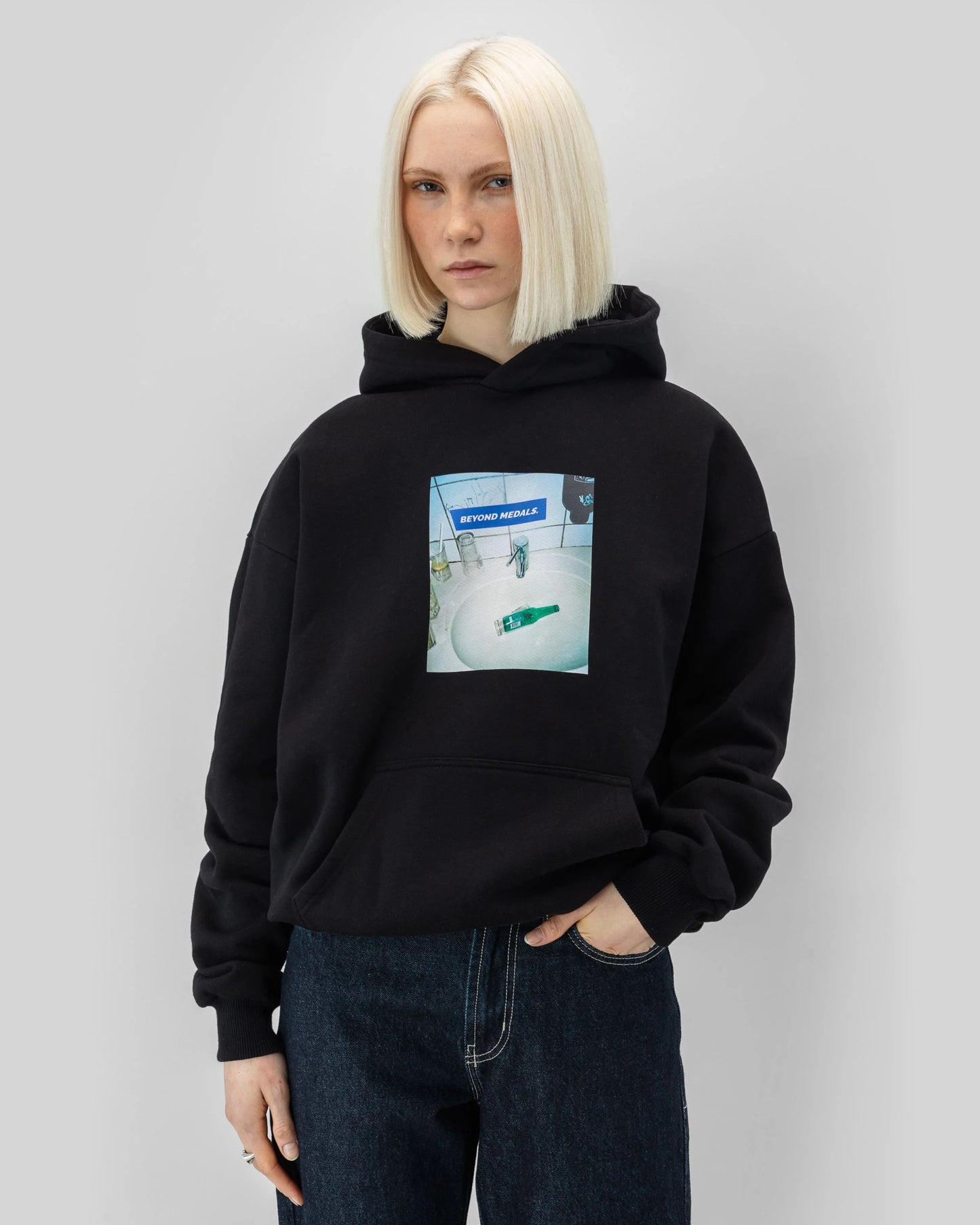 Beyond Medals Bottle Hoodie
