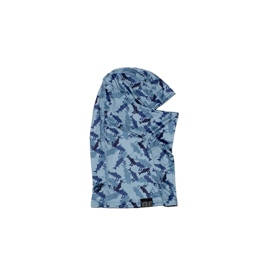 Salmon Arms Salmoflage Balaclava - Blue