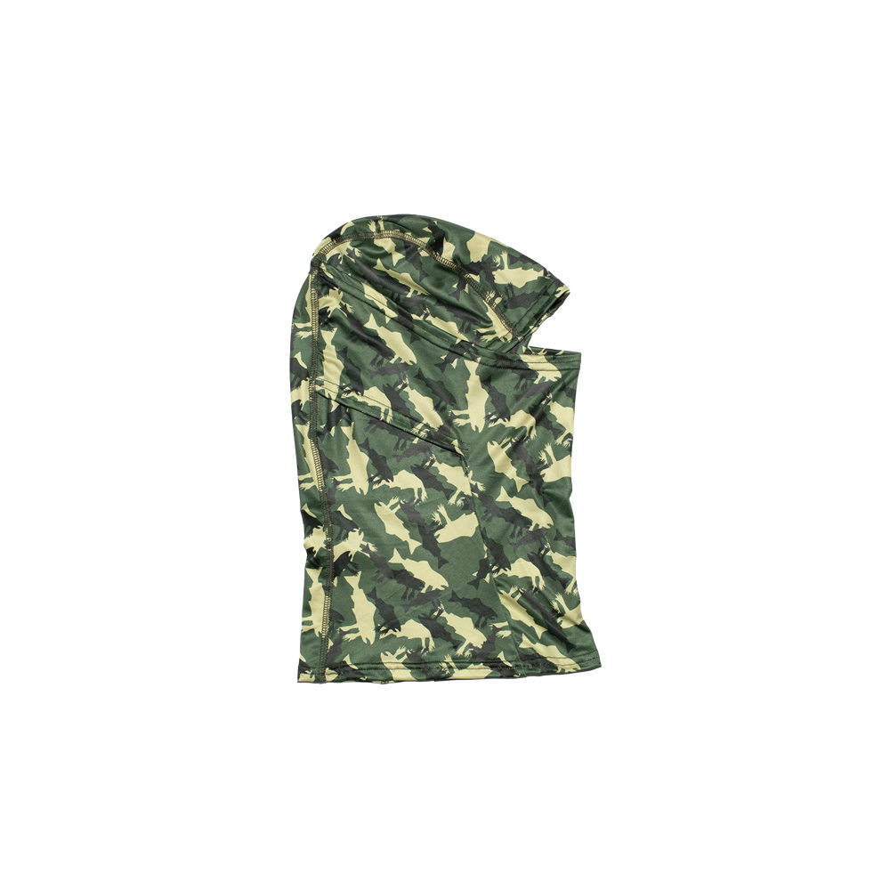 Salmon Arms Salmoflage Balaclava - Green