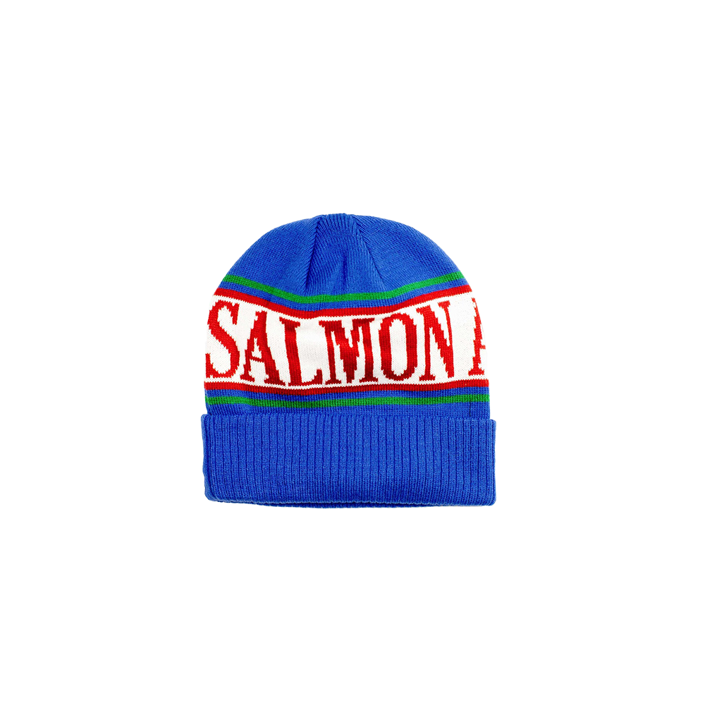Salmon Arms Jaquard Beanie - Blue